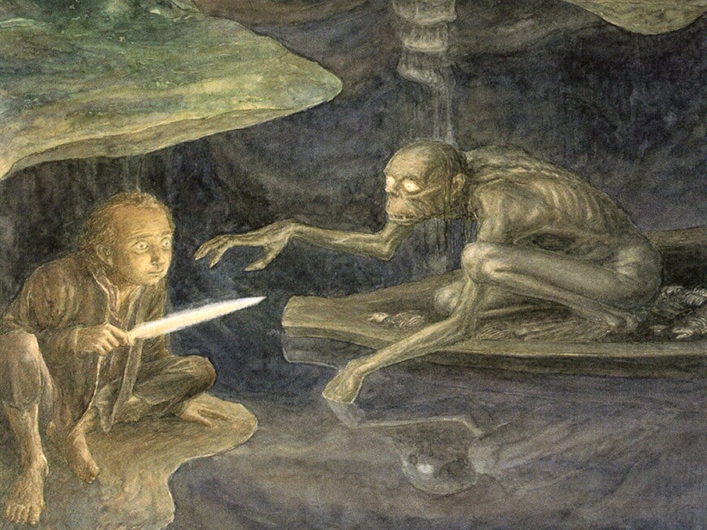 http://fantasy.mrugala.net/Alan Lee - The Hobbit/Alan Lee - The Hobbit - 19 - Riddles in the dark.jpg