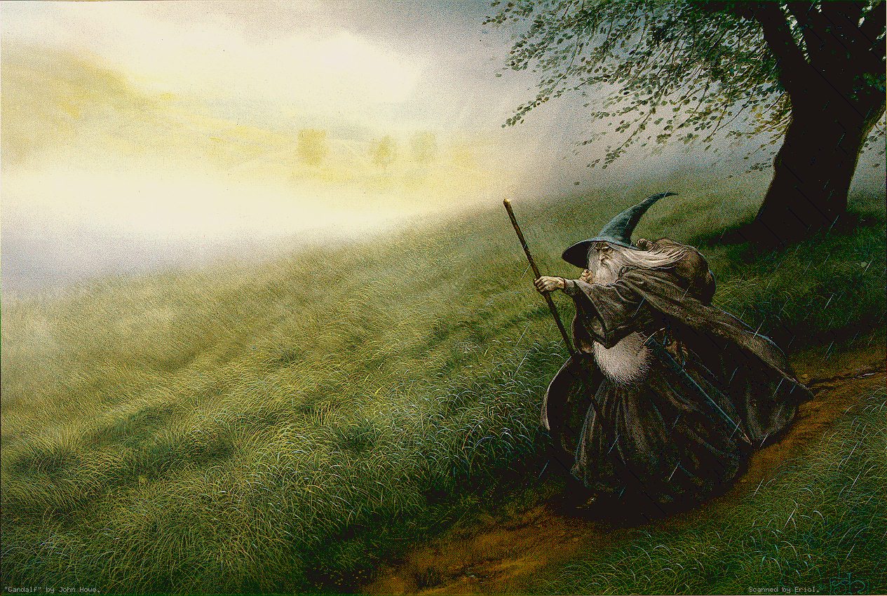 Under His Blow by John Howe  Middle earth art, Tolkien artwork