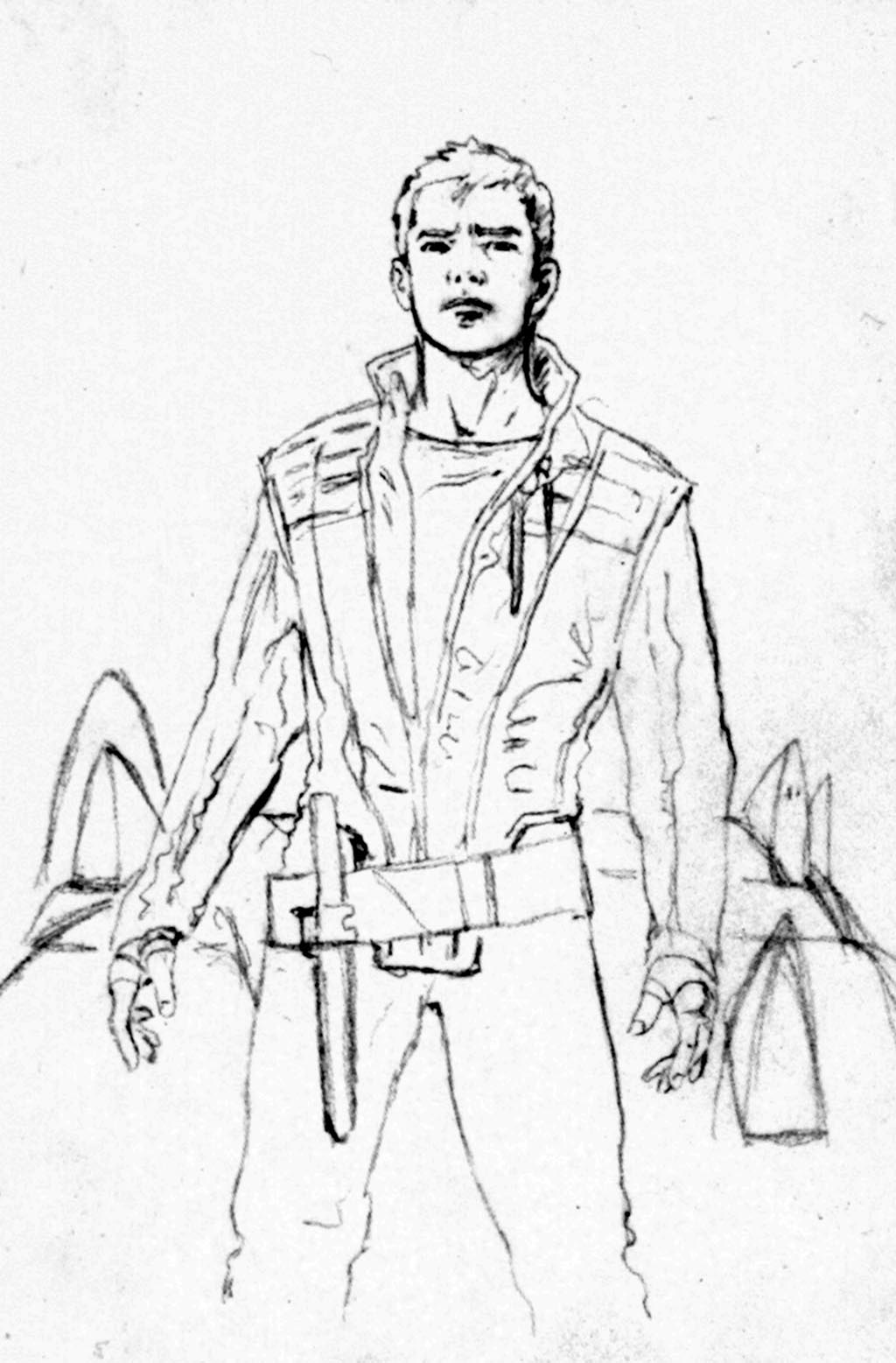 Luison leyenda py  Male sketch, Humanoid sketch, Art